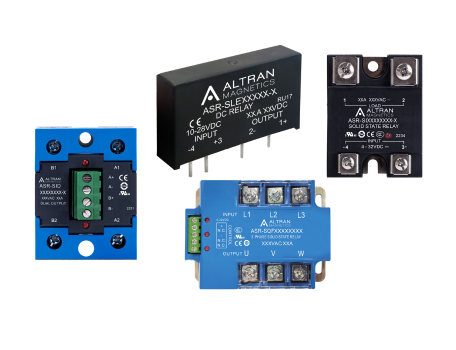 Industrial, DIN rail and PCB mount solid state relays
